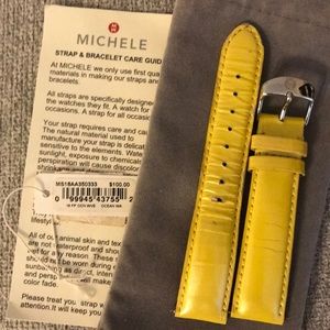 Michele watch strap